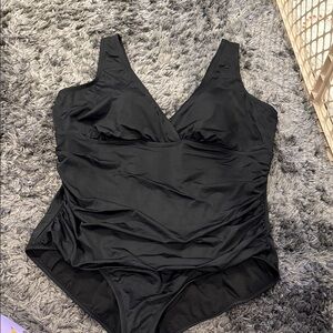 Elegant Black Women's Swimsuit